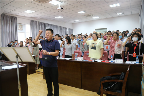 錘煉黨性筑忠誠 堅守初心擔(dān)使命—公司舉辦2020年第一期“萬名黨員進黨?！迸嘤?xùn)班